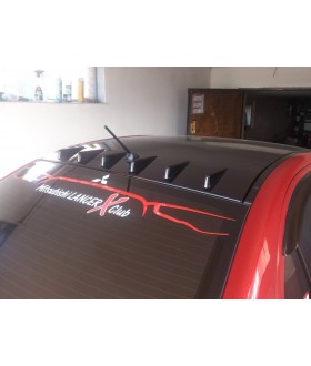 Аэродинамический рассекатель (накладка на крышу) Zodiak Generator для Mitsubishi Lancer X, некрашеный